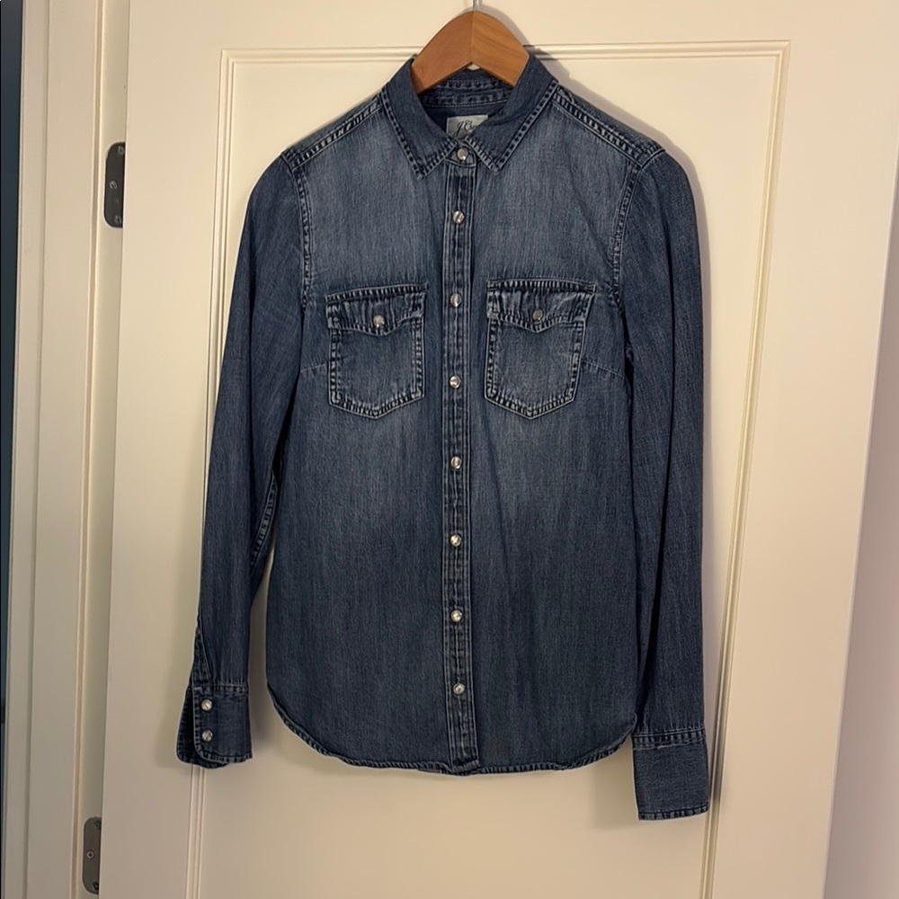 J. Crew Classic Denim Shirt